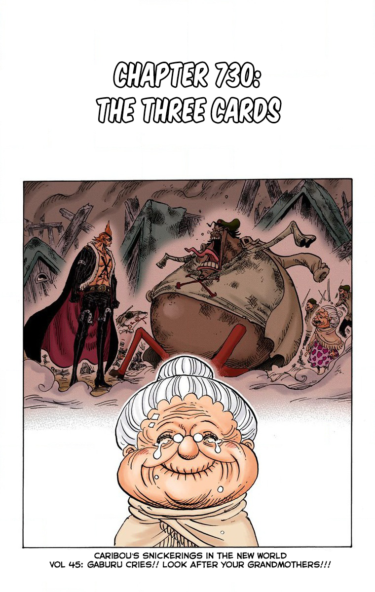 One Piece - Digital Colored Comics Chapter 730 2